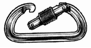 screw-lock karabiner